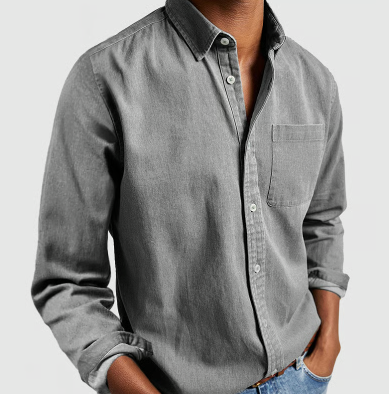 Casual Katoenen Herenblouse