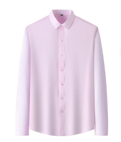 Stretchy Vouwloos Overhemd